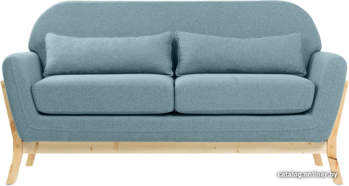 

Диван Divan Эннис Textile Sky (рогожка bjork blue, голубой)