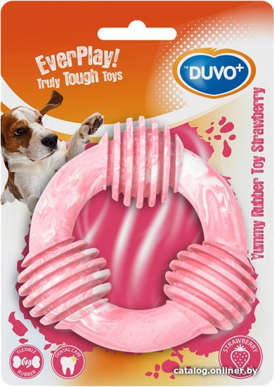 

Игрушка для собак Duvo Plus с ароматом клубники 11752/DV