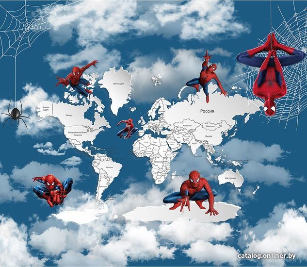 

Виниловые обои Citydecor Superhero Spiderman 4 300x270