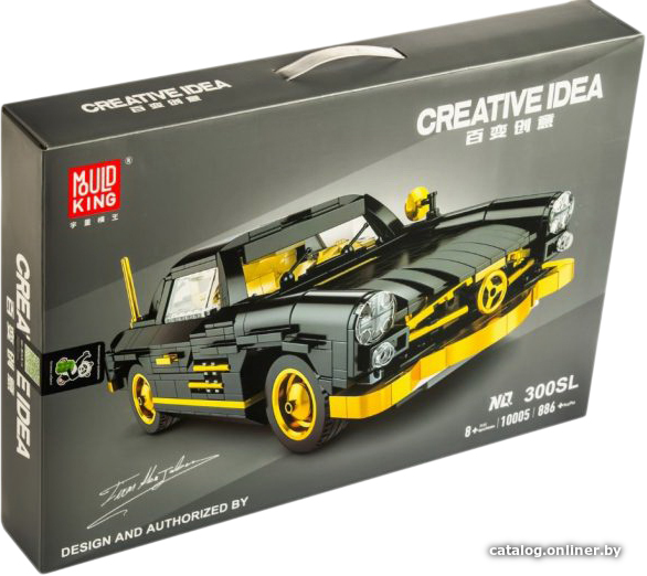 

Конструктор Mould King Creative Idea 10005 Mercedes-Benz 300 SL Gullwingl