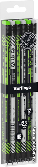 

Набор простых карандашей Berlingo Tech It BP00S07_12 (12 шт, ассорти)