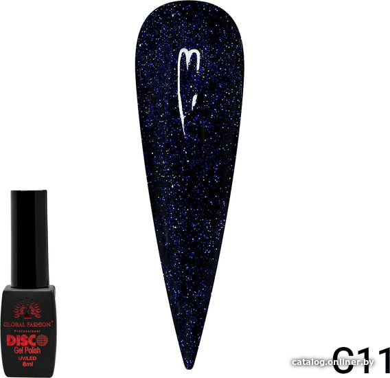 

Гель-лак Global Fashion Disco Gel Polish (тон С11) 8 мл