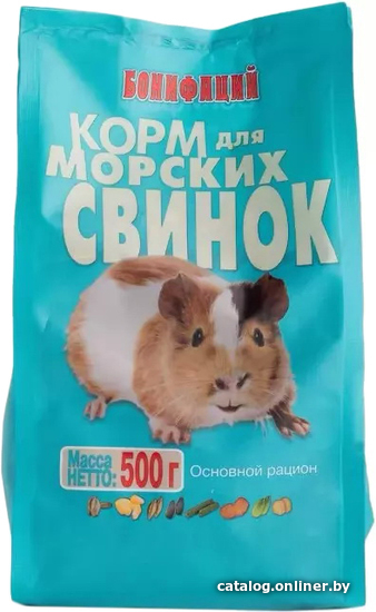 

Корм для грызунов Бонифаций Основной рацион для морских свинок 500 г