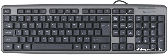 

Клавиатура Defender Element HB-520 USB (серый)