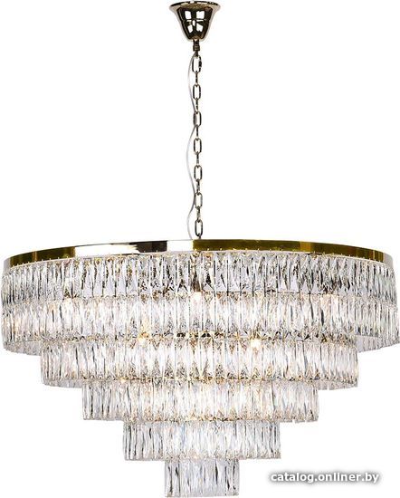 

Подвесная люстра Newport 10129+17/C gold