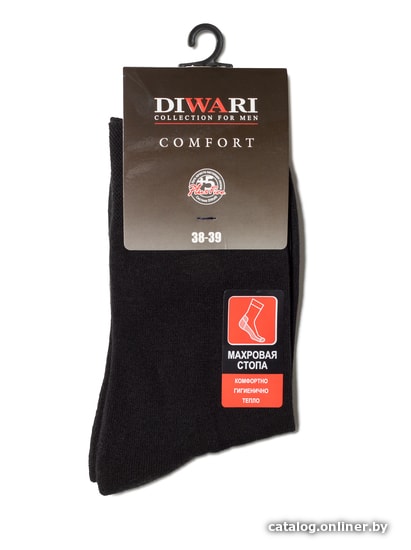 

Носки DiWaRi Comfort 6С-18СП (р. 40-41, черный 000)