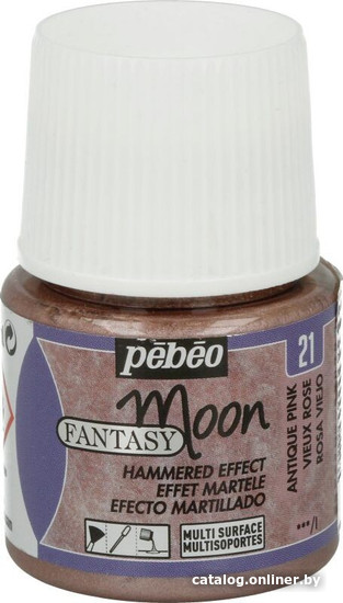 

Краска для стекла и керамики PEBEO Fantasy Moon 167021 (45 мл, бледно-розовый)