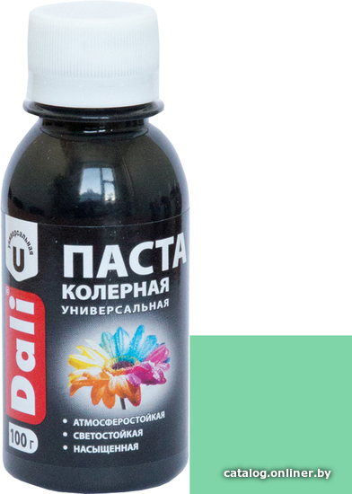 

Колеровочная краска Dali универсальная 0.1 кг (свежая мята)