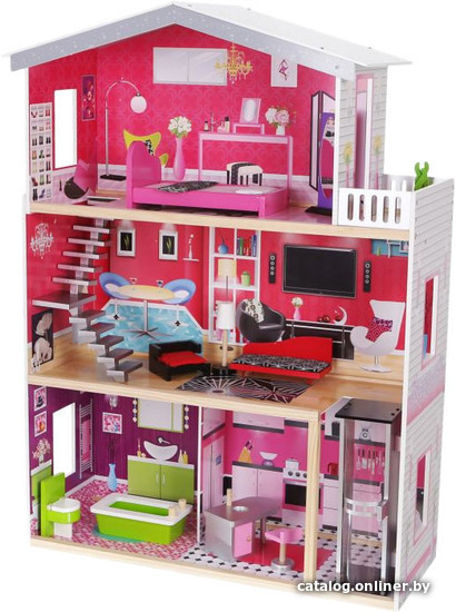 

Кукольный домик Eco Toys Malibu 4118
