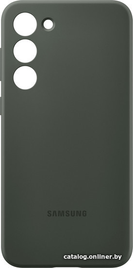 

Чехол для телефона Samsung Silicone Case S23+ (хаки)