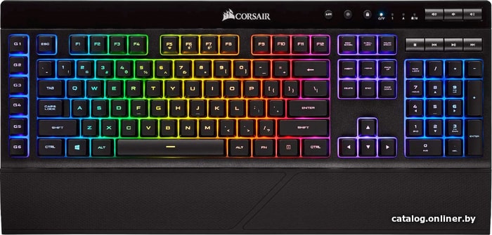 

Клавиатура Corsair K57 RGB Wireless (нет кириллицы)