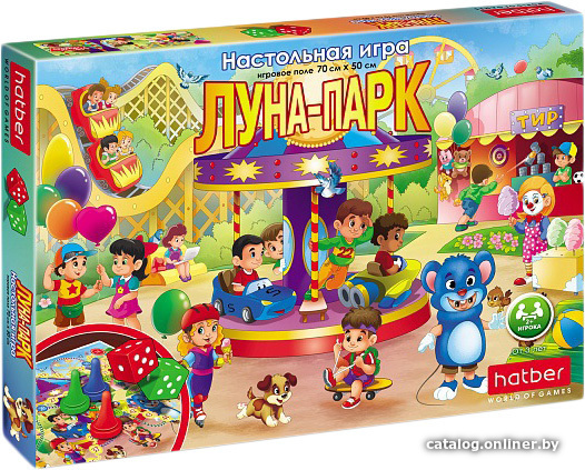 

Детская настольная игра Hatber Луна-парк Ин2_22530