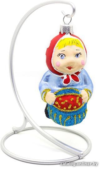 

Елочная игрушка Юрита Машенька 200418-05 (голубой)