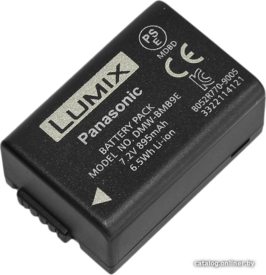 

Аккумулятор Panasonic DMW-BMB9E