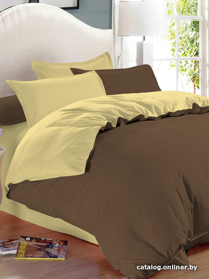

Постельное белье Amore Mio Praline 1.5сп 24902 (светло-коричневый/желтый)