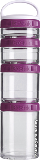 

Набор емкостей Blender Bottle GoStak Tritan Starter BB-GSTP-PLUM