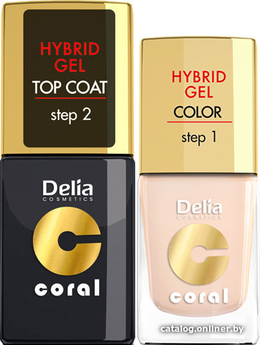 

Гель-лак Delia Hybrid Color Gel 2 в 1 (тон 20)