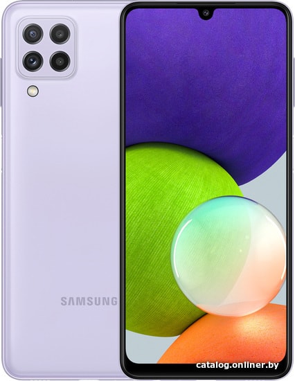 

Смартфон Samsung Galaxy A22 SM-A225F/DSN 4GB/128GB (фиолетовый)