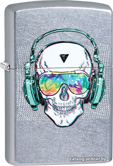 

Зажигалка Zippo Skull Headphone Design 29855