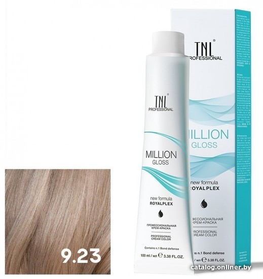 

Крем-краска для волос TNL Professional Million Gloss 9.23 100 мл