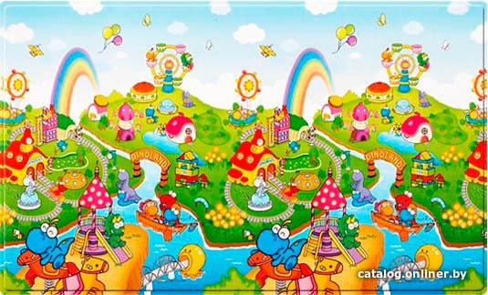 

Игровой коврик Dwinguler Dino Land (medium)