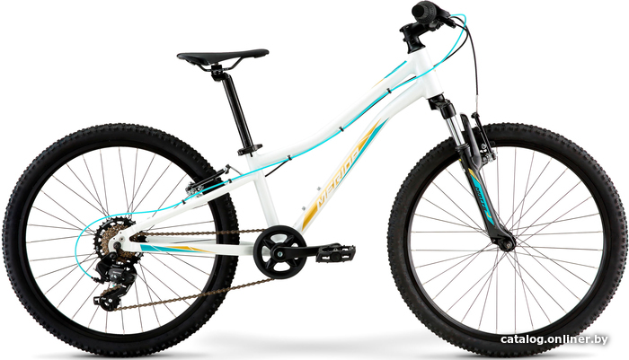 

Велосипед Merida Matts J. 24 Eco 2022 (белый/бирюзовый)