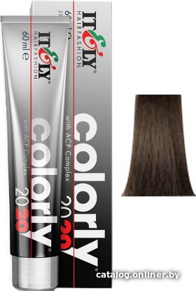 

Крем-краска для волос Itely Hairfashion Colorly 2020 7K дымчатый средне-русый