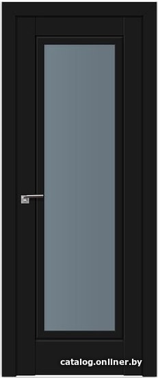 

Межкомнатная дверь ProfilDoors 2.86U 80x200 (черный/стекло графит)