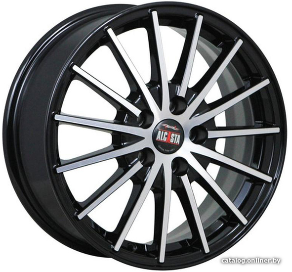 

Литые диски Alcasta M60 17x7" 5x114.3мм DIA 67.1мм ET 38мм BKF