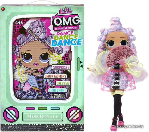 

Кукла-сюрприз L.O.L. Surprise! OMG Dance Miss Royale 117872