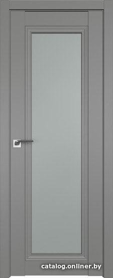 

Межкомнатная дверь ProfilDoors 2.101U 60x200 (грей, стекло матовое)