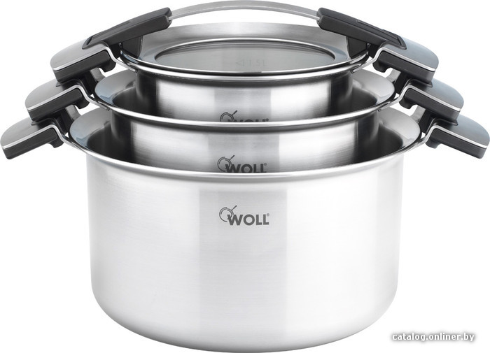 

Набор кастрюль Woll Concept Pro 101CO