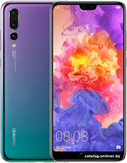 

Смартфон Huawei P20 Pro CLT-L29 (сумеречный)