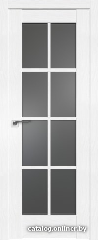 

Межкомнатная дверь ProfilDoors 101X 70x200 (пекан белый, стекло графит)