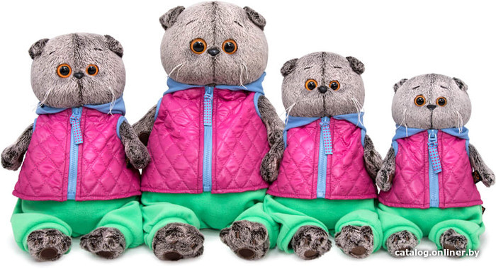 

Классическая игрушка BUDI BASA Collection Басик в теплом жилете Ks19-168 (19 см)