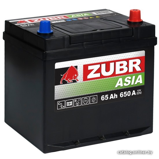 

Автомобильный аккумулятор Zubr Premium Asia R+ (65 А·ч)