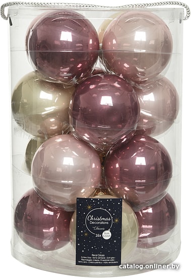 

Елочная игрушка Albero Di Natale Микс 8 см 140793