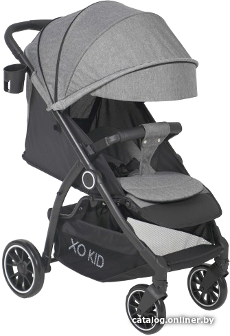 

Коляска прогулочная «книга» Xo Kid Steam Deluxe (light grey)
