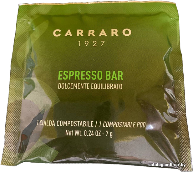 

Кофе в чалдах Carraro Espresso Bar в чалдах 1 шт
