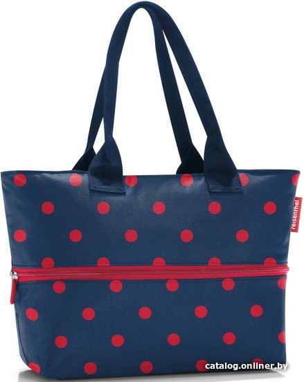 

Сумка шоппер Reisenthel Shopper E1 RJ3075 Mixed Dots Red (синий/красный)