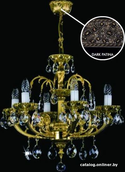 

Подвесная люстра ArtGlass Cornelia Vi. Dark Patina Sp