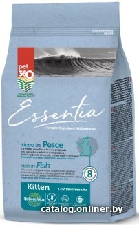 

Сухой корм для кошек Pet360 Essentia для котят с рыбой 105001 (300 г)