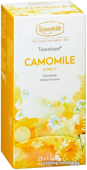 

Травяной чай Ronnefeldt Teavelope Camomile (Ромашка) 25 шт