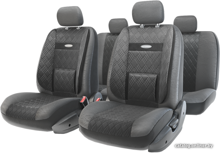 

Комплект чехлов для сидений Autoprofi Comfort COM-1105GP (черный)