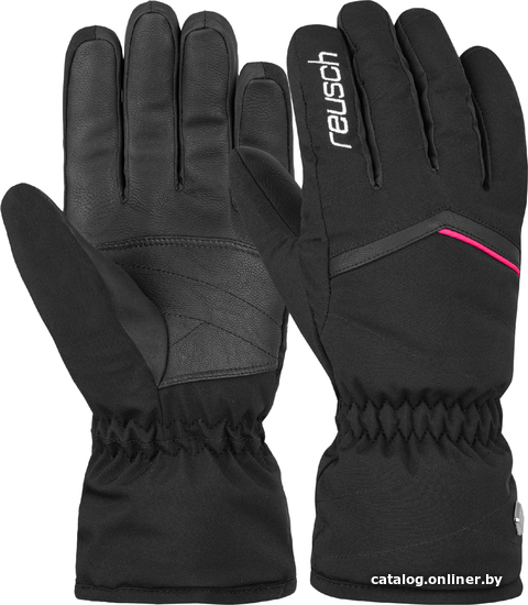 

Перчатки Reusch Marisa 6031150-7748 (р. 6.5, black/white/pink glo)