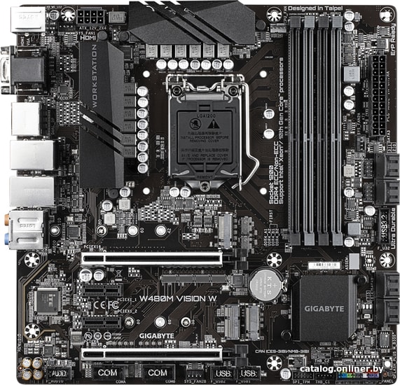 

Материнская плата Gigabyte W480M Vision W (rev. 1.0)