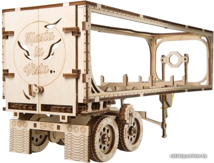 

3Д-пазл Ugears Полуприцеп к Тягачу VM-03
