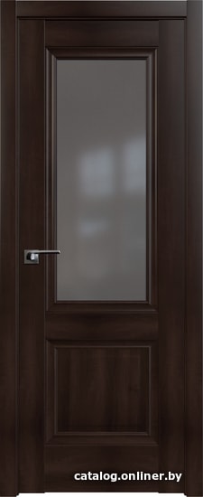 

Межкомнатная дверь ProfilDoors 2.37X 80x200 (орех сиена/стекло графит)