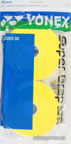

Овергрип YONEX Super Grap AC102-30 (30 шт, желтый)
