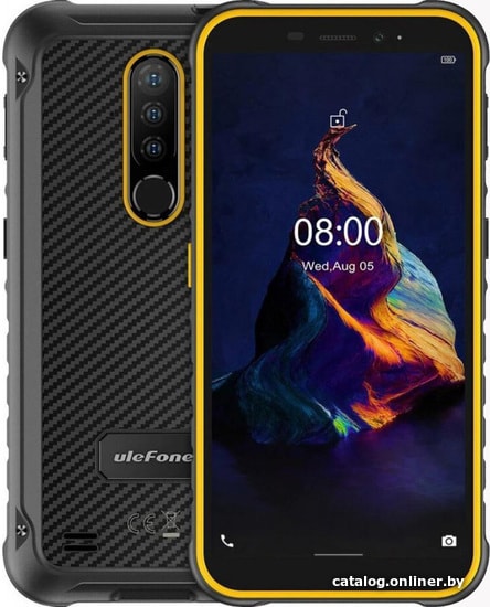 

Смартфон Ulefone Armor X8 (оранжевый)